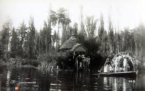 Los Canales De Xochimilco Circa 1930 1950 Xochimilco Distrito Federal Ciudad De Mexico