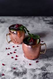 Pomegranate Moscow Mule Recipe Moscow Mule Recipe Easy Christmas Cocktail Recipes Pomegranate Cocktail Recipes