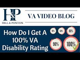 1 How Do I Get A 100 Percent Va Disability Rating Youtube Disabled Veterans Benefits Va Disability Veterans Benefits