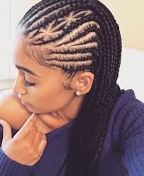 Lovely style for special night. 79 Gorgeous Feed In Braid Hairstyles To Choose From