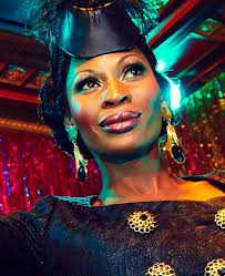 Pose Trans Actresses 02 Dominique Jackson Elektra Abundance Dominique Jackson Poses Strike A Pose