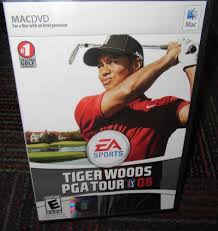 Tiger Woods Pga Tour 08 Mac Dvd Game 14 Courses 23 Golfers W Serial Code Guc Tiger Woods Golf Sport Sports