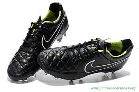Nike Tiempo Legend V Fg Black White Green Mens Soccer Cleats Futsal Shoes Messi Football Shoes Messi Shoes