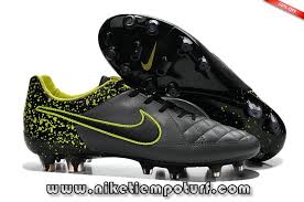 Nike Tiempo Legend V Fg Soccer Boots Black Pomo Yellow Soccer Boots Leather Soccer Cleats Soccer Shoes
