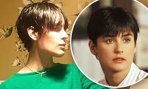 She shaves off her head and displays the most demi moore says she was excited to see what was possible to achieve under new coronavirus. Tallulah Willis Copies Demi Moore S Pixie Haircut From Ghost Film Daily Mail Online