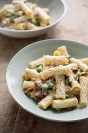 Rigatoni Carbonara With Ricotta Recipe Rigatoni Recipes Pasta Dishes Pasta