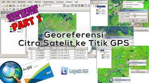 Tutorial Georeferensi Citra Satelit Ke Titik Gps Peta Titik Petunjuk