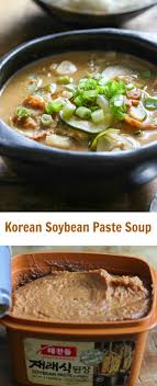 Korean Soybean Paste Soup Spice The Plate Recipe Korean Soup Recipes Food Everyday Dishes