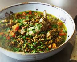 Nigella S Comfort Chicken Lentils Chicken Lentil Nigella Lawson Recipes Food
