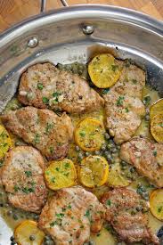 Pork Tenderloin Medallions Pan Fried And Finished With A Picatta Sauce Of White Wine Lemon Juice And C Tenderloin Recipes Pork Recipes Pork Tenderloin Recipes