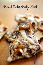 Peanut Butter Pretzel Bark Tgif This Grandma Is Fun Recipe Bark Recipe Easy Peanut Butter How Sweet Eats