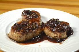 Pork Tenderloin Medallions With Dried Cherries And Rosemary Port Pan Sauce Pork Tenderloin Medallions Dried Cherry Recipes Pork Medallion Recipes
