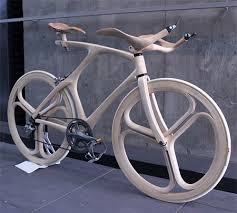 Unique Bicycle Made Of Wood By Talented Japanese Designer Yojiro Oshima Bicycle Frame Wheels Seat And Handlebar Were A Wooden Bicycle Wood Bike Wooden Bike