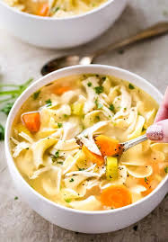 If it's like chicken noodle soup with a watery broth, then add on full can of water to the soup. Homemade Crockpot Chicken Noodle Soup The Chunky Chef