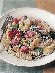 Ina Garten S Lemon Fusilli With Arugula Is Very Good And Very Easy Recipe Fusilli Food Cooking