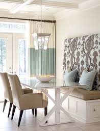 upholstered dining bench with back