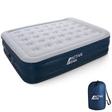 Premium Queen Size Air Mattress Inflatable Air Bed With E Https Smile Amazon Com Dp B072mh3qp5 Ref Cm Air Bed Air Mattress Camping Inflatable Air Mattress