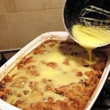 Grandma S Old Fashioned Bread Pudding With Vanilla Sauce Recipe Old Fashioned Bread Pudding Bread Pudding Dessert Recipes