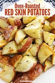 Easy Oven Roasted Red Skin Potatoes Recipe Recipe Easy Potato Recipes Red Skin Potatoes Recipe Recipes