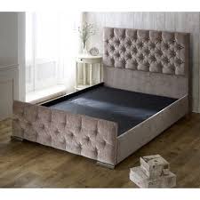 Clara Diamond Upholstered Bed Frame Luxury Fabric Beds Beds Co Uk The Bed Outlet Cheap Bed Frame Bed Frames For Sale Upholstered Bed Frame