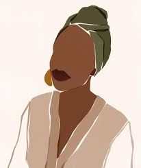 Portrait Inspired By The Beautiful Work Of Deunivory Woman Portrait Face Black Composition Pr Art Abstract Canvas Painting Wall Art Canvas Prints
