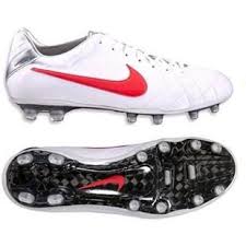 Nike Tiempo Legend Iv Elite Fg Soccer Cleats White Siren Red Metallic Silver Cheap Soccer Cleats Soccer Boots Soccer Cleats