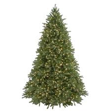 Home Accents Holiday 7 1 2 Ft Feel Real Jersey Fraser Fir Hinged Artificial Christmas Tree With 1250 Clear Lights Pejf8 300 75 The Home Depot Pre Lit Christmas Tree Fraser Fir Christmas Tree Fir Christmas Tree