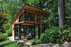 Cedar Clad Writer S Refuge In An Arlington Va Backyard 1080x720 Roomporn House In The Woods Tiny House Cabin Home Design Magazines