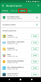 These go into the /data partition of your android phone, which is the part of the internal memory made available for user data and apps. How To Find A List Of Every App You Ve Installed From Google Play
