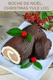 Delicious Buche De Noel A Traditional Yule Cake Made With Vanilla Sponge Cake Filled With Chocol Best Christmas Recipes Sponge Cake Filling Vanilla Sponge Cake