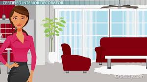 How To Become An Interior Decorator Job Duties Certification Salary Use creative flair and knowledge of market and design trends to decorate residential and commercial interiors.