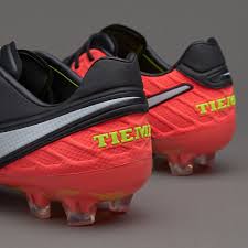 Nike Tiempo Legend Vi Fg Mens Mens Boots Firm Ground Black White Hyper Orange Volt Pro Direct Soccer Nike Boots Men Mens Soccer Cleats
