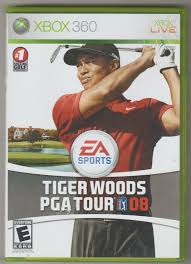 Tiger Woods Pga Tour 08 Microsoft Xbox 360 2007 Complete Pga Tour Tiger Woods Xbox