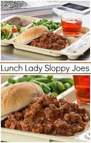 Lunch Lady Sloppy Joes Recipe School Lunch Recipes Cafeteria Food Lunch