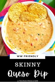 Skinny Queso Dip Lite Cravings Ww Recipes Low Calorie Recipe Healthy Snacks Recipes Healthy Cooking Queso Dip