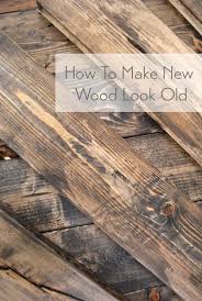 How To Distress Wood Video Photos Young House Love Aging Wood Staining Wood How To Distress Wood