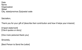 To write a donation letter, start by personalizing your introduction by explaining the connection between what you need and why you are writing to as you conclude the letter, thank the donor for considering your request. How To Write The Best Thank You Letter For Donations Three Templates And Samples