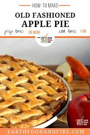 Old Fashioned Apple Pie Recipe In 2020 Healthy Sweets Recipes Apple Pie Recipe Homemade Old Fashioned Apple Pie