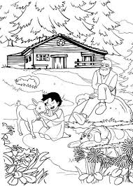 39 Disegni Di Heidi Da Colorare Disegni Libri Da Colorare Disegni Da Colorare