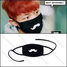 Ready Stock Masker Day6 Moustache Harga Rp 15 000 Deskripsi Produk Bahan Kain Catton Double Ada Tali Ke Kuping Dan Panjang Unt Produk Kuping Kain
