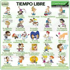 Free Time Activities In Spanish Free Time Activities English Activities Time Activities