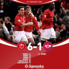 Man united player ratings vs arsenal: Squawka Football On Twitter On This Day In 2001 Manchester United Beat Arsenal 6 1 In The Premier League The Red Devils Scored Five Goals In The First Half With Dwight Yorke Scoring