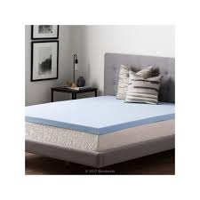 Twin 2 5 Gel Infused Memory Foam Mattress Topper Brookside In 2020 Mattress Furniture Mattress Topper Foam Mattress Topper