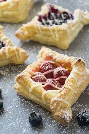 Berry And Cream Cheese Puff Pastries Step By Step Photos Foodtasia Recipe Puff Pastry Desserts Puff Pastry Recipes Cream Cheese Puff Pastry