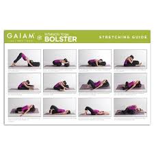 Yoga Journal Store Gaiam Inflatable Yoga Bolster Yoga Poses Advanced Restorative Yoga Poses Restorative Yoga