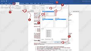 Ukuran Kertas F4 Folio Hvs Di Word Dalam Cm Dan Inci