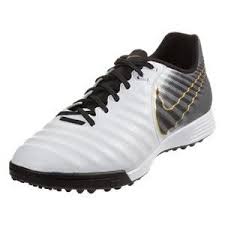 Nike Tiempo Legend X Vii Academy Tf Artificial Turf Soccer Shoes White Black Metallic Vivid Gold Soccer Shoes Womens Soccer Cleats Black Metallic
