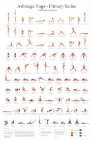 Ashtanga Yoga Poster Printable Yoga Poster Yoga Chart Ashtanga Etsy Ashtanga Yoga Poses Ashtanga Yoga Primary Series Easy Yoga Workouts