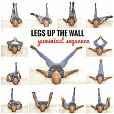 So I Found This Super Yummy Legs Up The Wall Sequence And I Totally Thought This Should Be In The Public Domain So I Legs Up The Wall Wall Yoga Easy