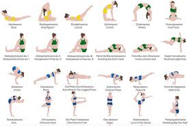 Set Of 2 Posters A2 Printable Yoga Poster And A2 Surya Namaskar Sun Salutation Educational Poster Sanskrit With English Translation Hatha Yoga Asanas Yoga Poster Hatha Yoga
